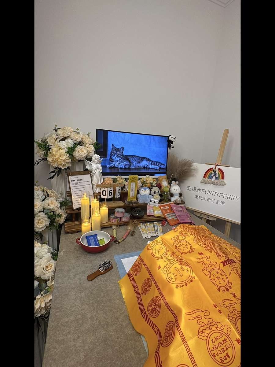济宁告别厅花艺布置